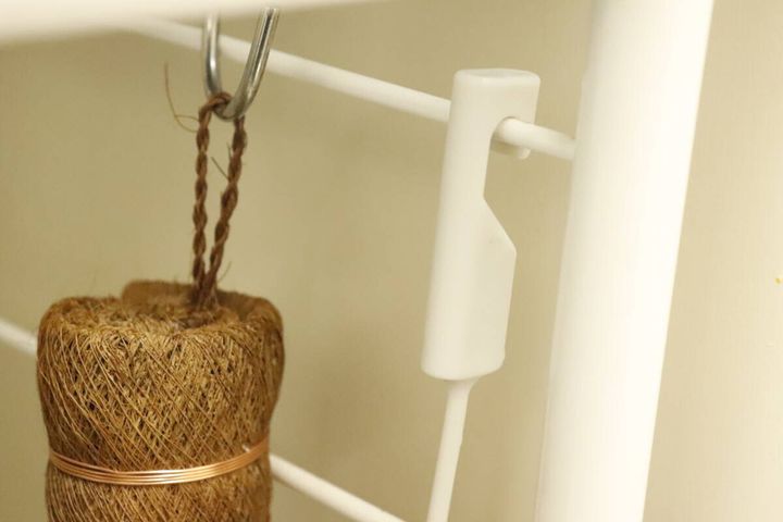 自在に曲がるストロー洗いブラシ フック