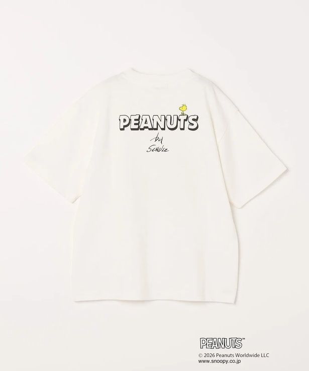 キッズTシャツはバックデザインが大きめのロゴになっている