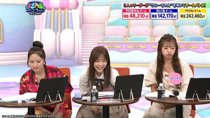 新人タレントたち