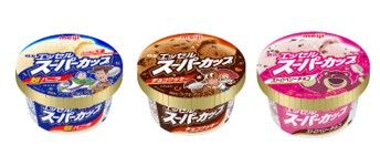 明治エッセル スーパーカップ 超バニラ/チョコクッキー/ストロベリーチョコ