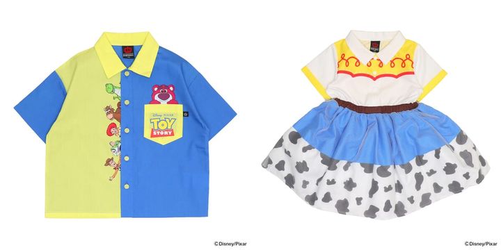 COZY「トイ・ストーリー切替シャツ」
