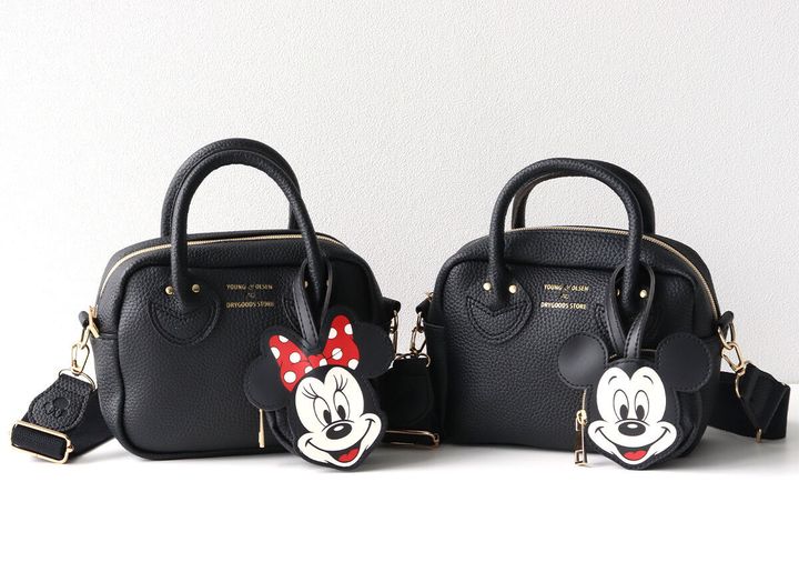 宝島社ムック付録YOUNG＆OLSEN The DRYGOODS STORE SHOULDER BAG BOOK with Disney MICKEY MOUSE MINNIE MOUSE
