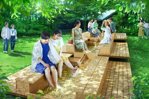 新設される足水桶 ※画像はイメージ