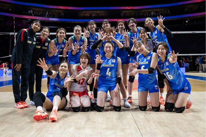 バレー女子日本代表 （C）Volleyball World