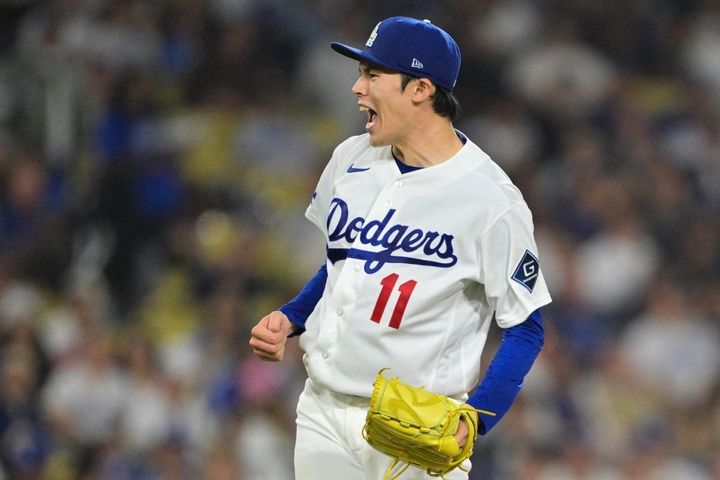 ドジャースの佐々木朗希（C）ロイター