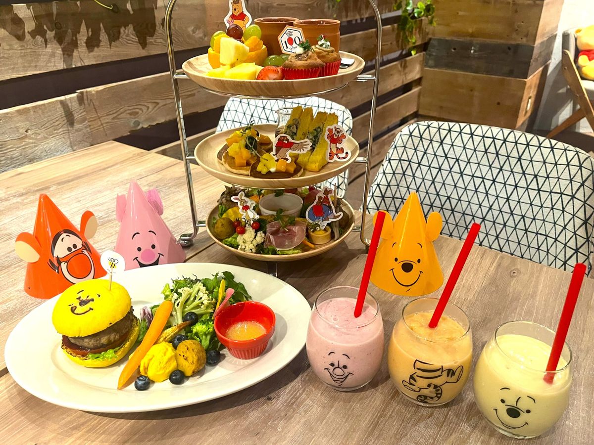 期間限定】くまのプーさんの「アフタヌーンティーセット」を実食 
