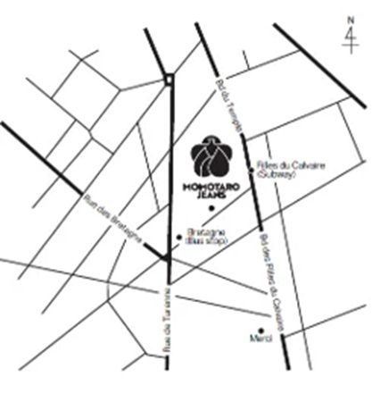 岡山県・児島発のデニムブランドMOMOTARO JEANSが、パリでPOP-UP STOREを開催