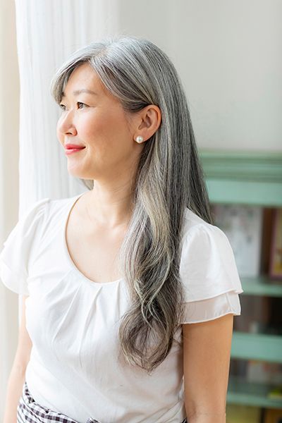 グレイヘア山中律子（サイド）