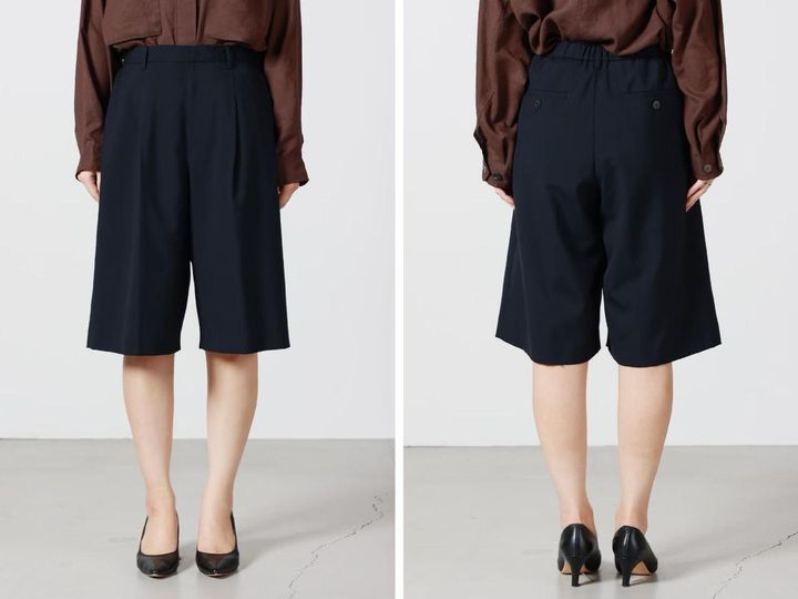 画像: 「1タックハーフパンツ」￥20,900【マイカ＆ディール】 出典：パリゴ