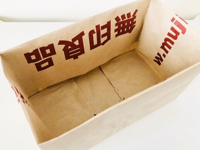 捨てるの待って！『無印良品の紙袋』をリメイク！身近なシーンで役立つ活用アイデア3選