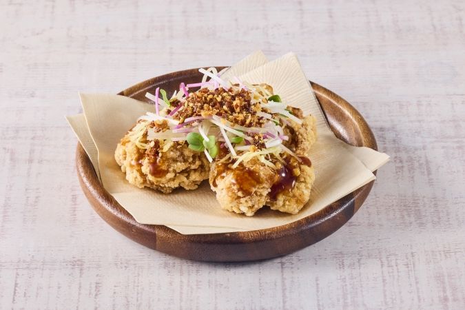 フレッシュネスバーガー／唐揚げ 香味野菜＆香ばし醤油
