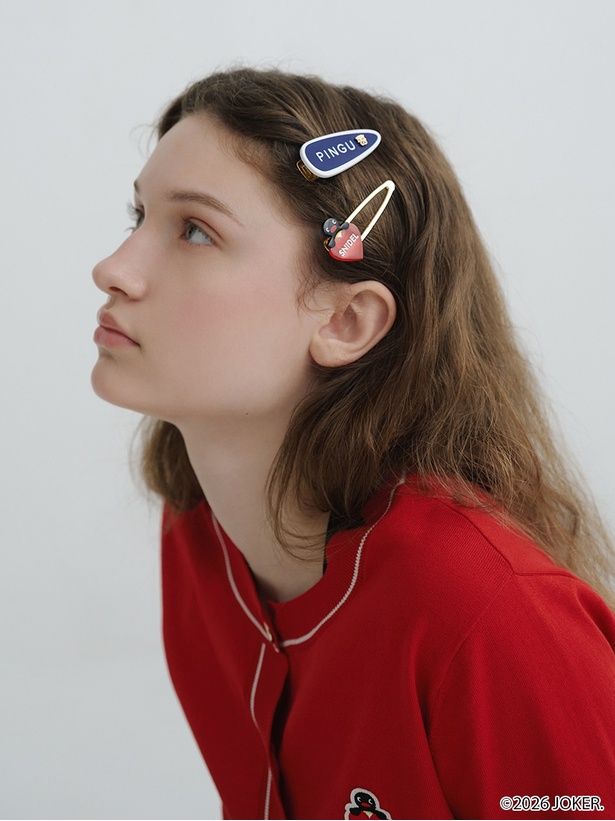 「ヘアクリップセット(ネイビー)」(4950円)