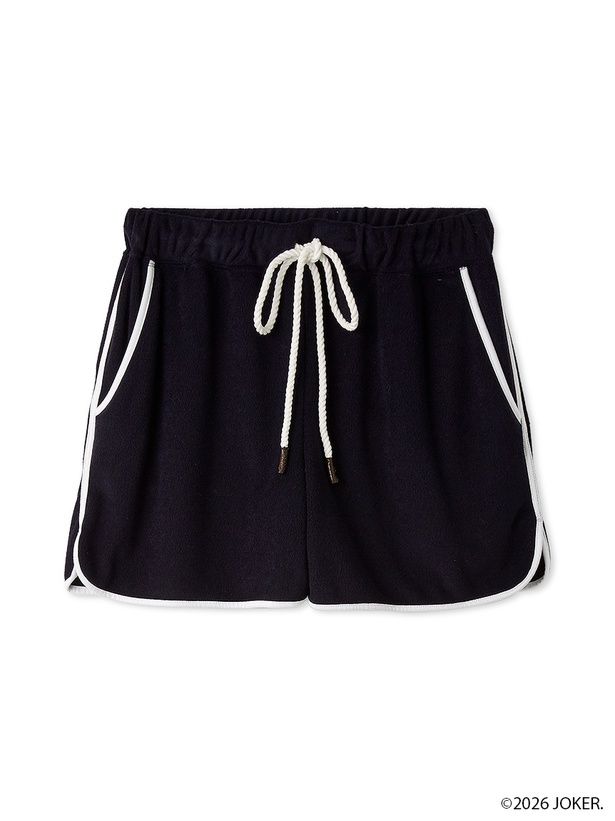 「パイルショートパンツ(ネイビー)」(9900円)