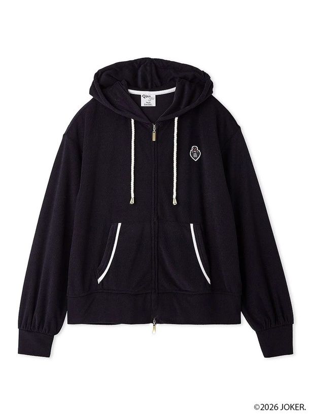 「パイルパーカー(ネイビー)」(1万4300円)