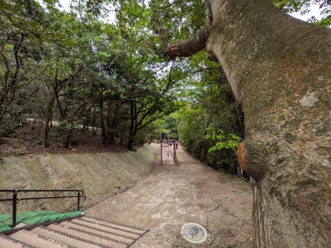 東平尾公園大谷広場 ターザンロープ