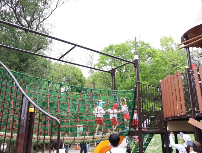 東平尾公園大谷広場 冒険のとりで