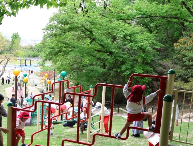 東平尾公園大谷広場 山登りの路エリア