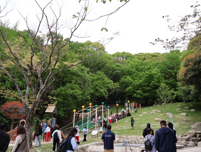 東平尾公園大谷広場 山登りの路エリア