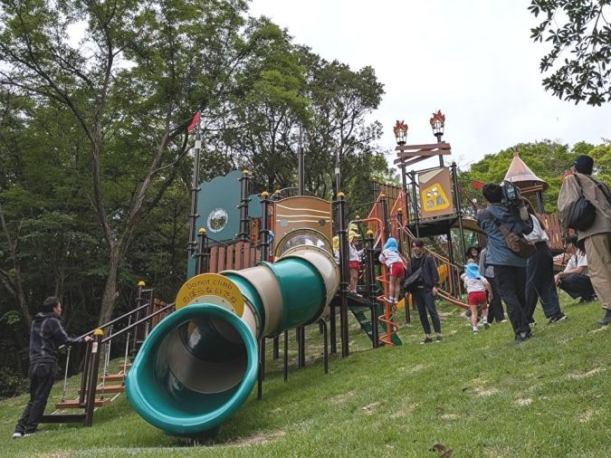 東平尾公園大谷広場 冒険のとりで