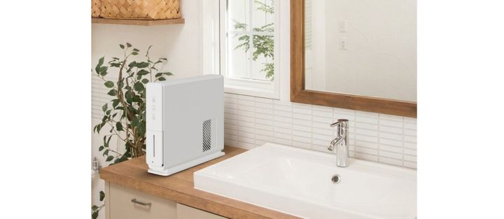 ニトリのペルチェ式 除湿機（NR-CS08KW）の使用例