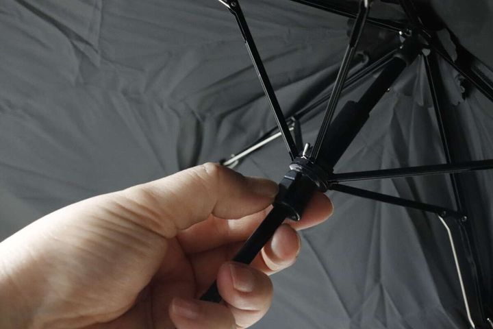 遮光折りたたみ傘（軽量タイプ） スライドタイプ