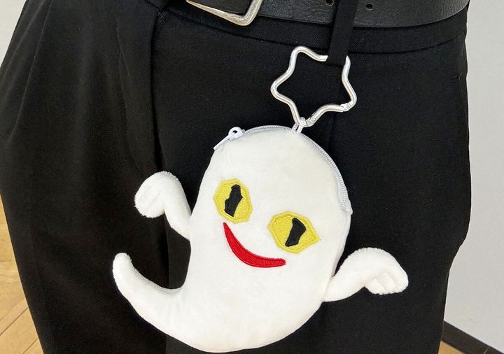 ねないこだれだおばけぬいぐるみポーチベルトループ
