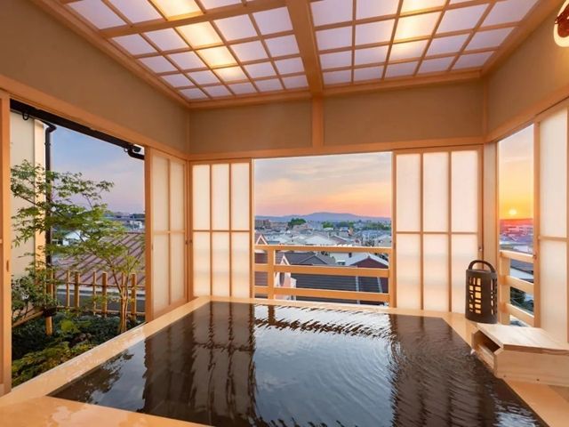 ホテルニューわかさの東大寺・若草山を望む露天風呂付き客室
