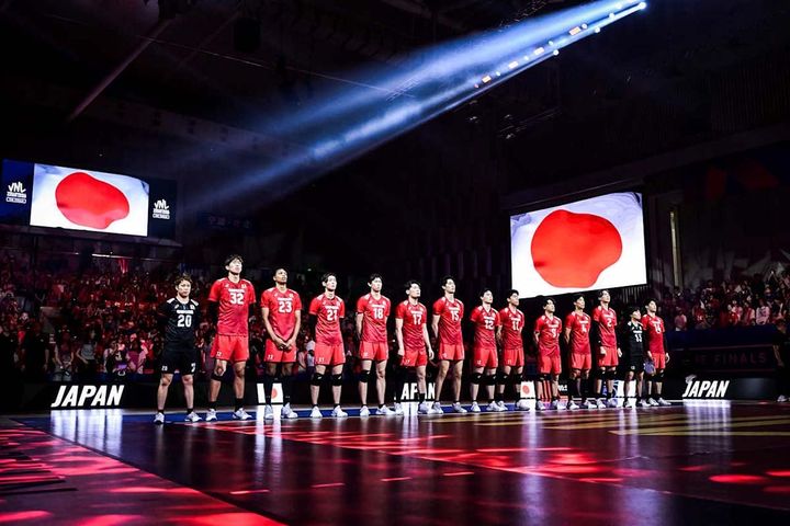 バレーボール男子日本代表（C）Volleyball World