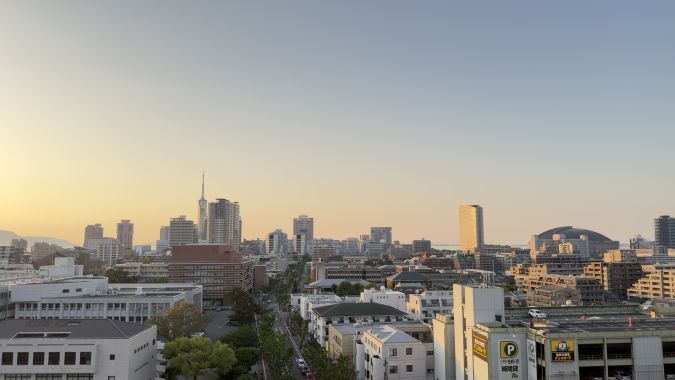 Chill Series ＆grit coffee/屋上庭園からの景色