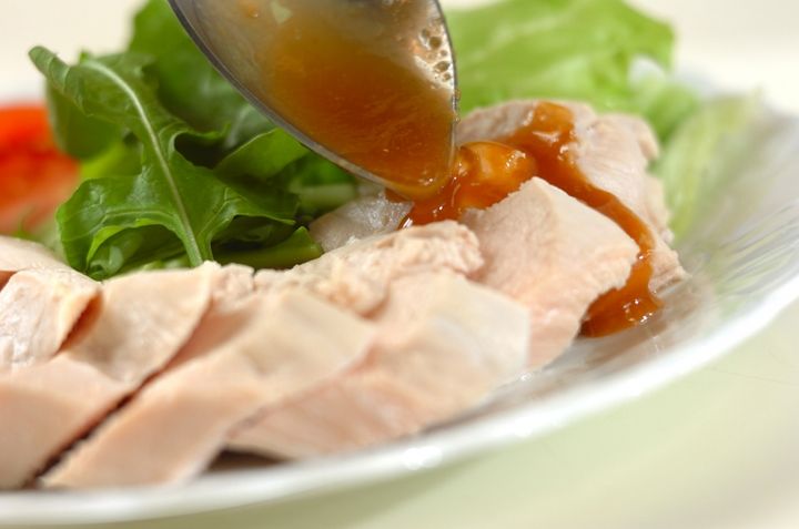 ゆで鶏のみそダレの作り方4