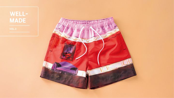 〈Dior〉のスイムショーツ