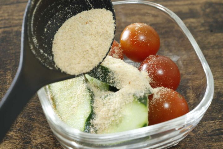 ダイソーのつけないぬか漬！？の使用例