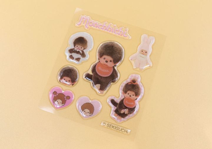 sweet付録モンチッチちゃんぷっくりシール