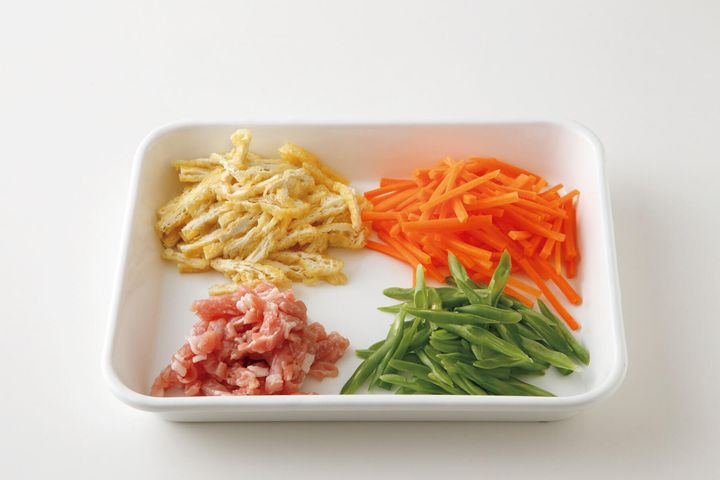 材料の下準備