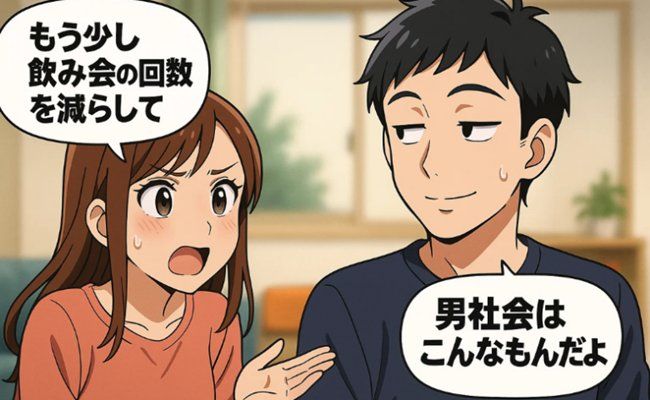 夫婦関係トラブル イメージイラスト