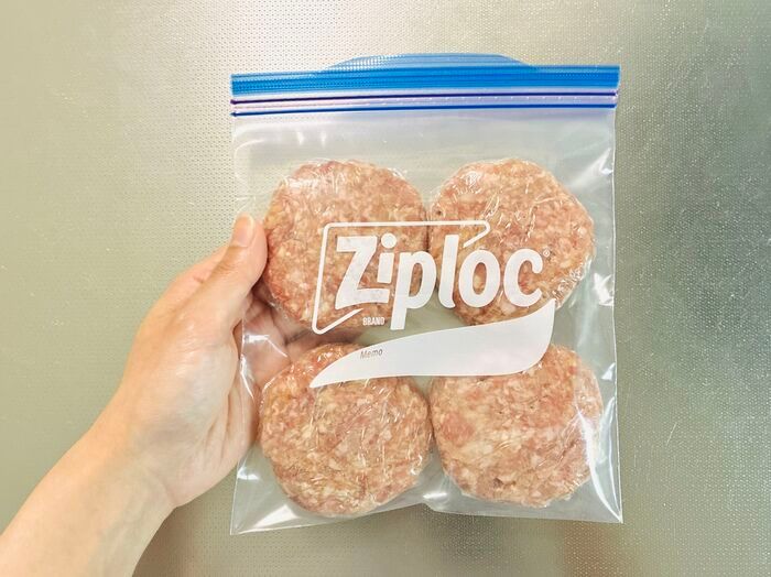 『冷凍ハンバーグ』を簡単に大量生産する裏ワザ！お弁当のおかずストックにも役立ちますよ♪