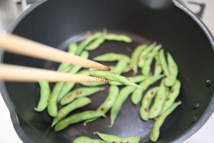 枝豆はもう茹でません！うまみと甘みが凝縮の