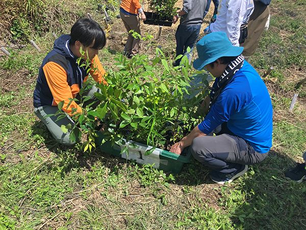 【神奈川県横須賀市】宅配水のクリクラが「湘南国際村めぐりの森」で365本の植樹を実施。森の再生を願う