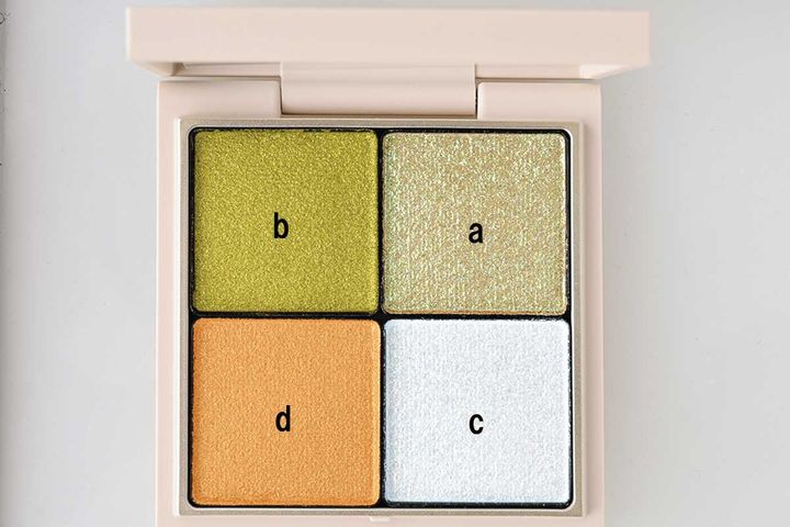 RMK インフィニシェイド シングルアイシャドウ（上右から）20、11、EX-02、08