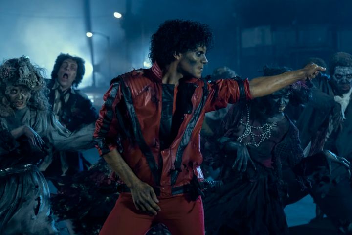 映画『Michael／マイケル』よりMV撮影シーン