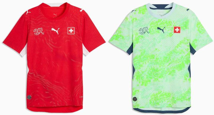 画像: スイス代表 ワールドカップ2026 ユニフォーム