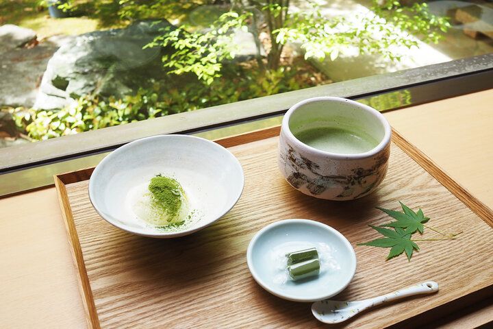 新茶の季節に訪れたい♪ 美しい日本庭園を見渡せる、掛川「茶の蔵 かねも」の茶室でゆるり上質なお茶体験