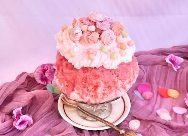 【東京都杉並区】西荻窪のスイーツ店「メイプリル」から華やかなケーキ風かき氷「夏花氷」全5種が登場