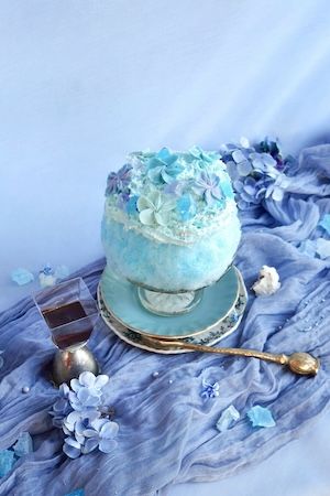 【東京都杉並区】西荻窪のスイーツ店「メイプリル」から華やかなケーキ風かき氷「夏花氷」全5種が登場