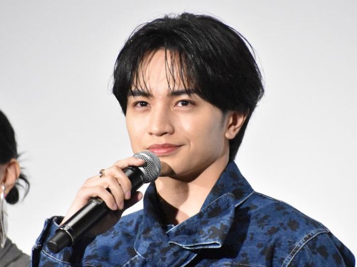 映画『ラブ≠コメディ』完成披露試写会に登壇した中島健人 クランクイン！ width=