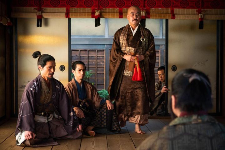 安国寺恵瓊（立川談春）／大河ドラマ「豊臣兄弟！」第22回より ©️NHK