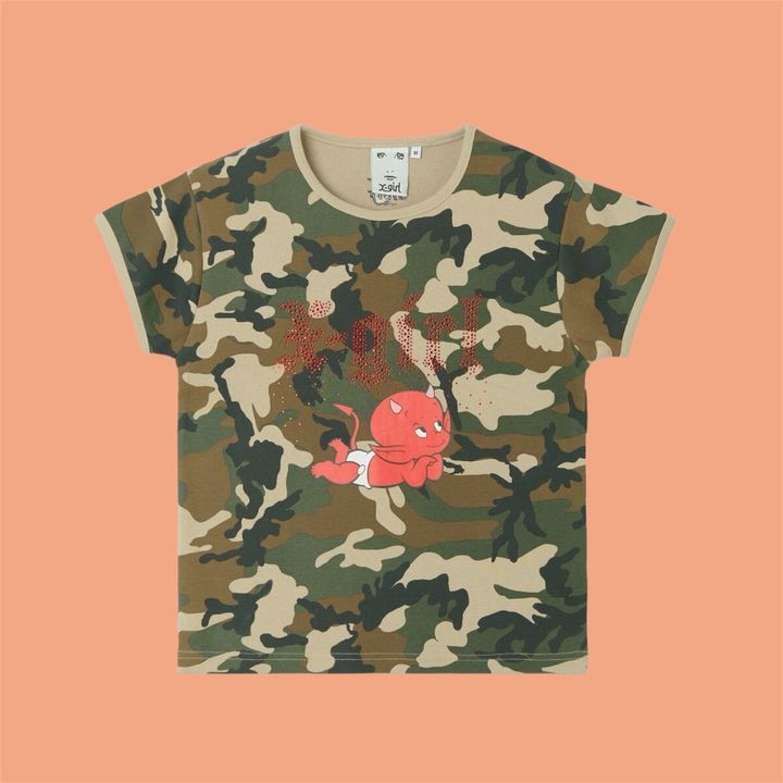 【6/12発売】X-girlのカモ柄Tシャツ♡