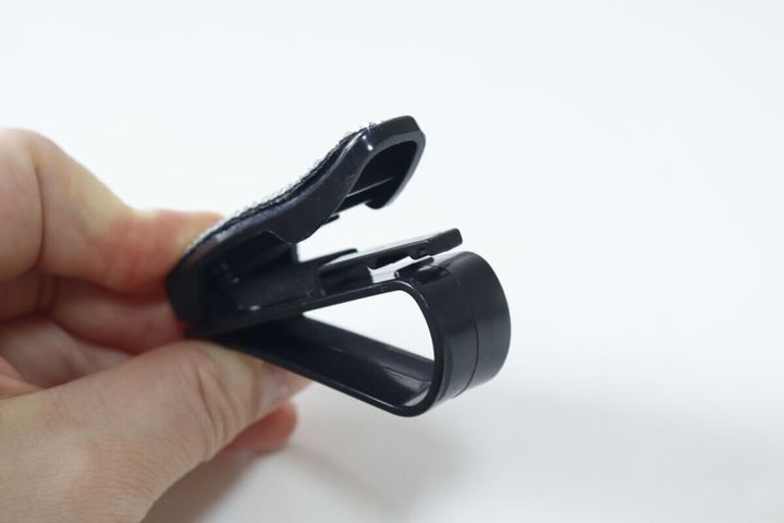 カーサンバイザー用クリップ ラインストーン クリップ部分