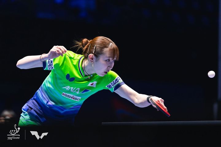 早田ひな（C）ITTF