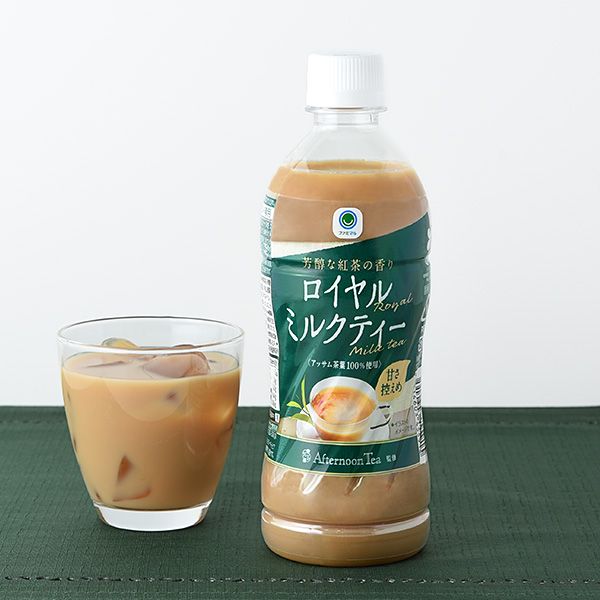 「ロイヤルミルクティー」150円